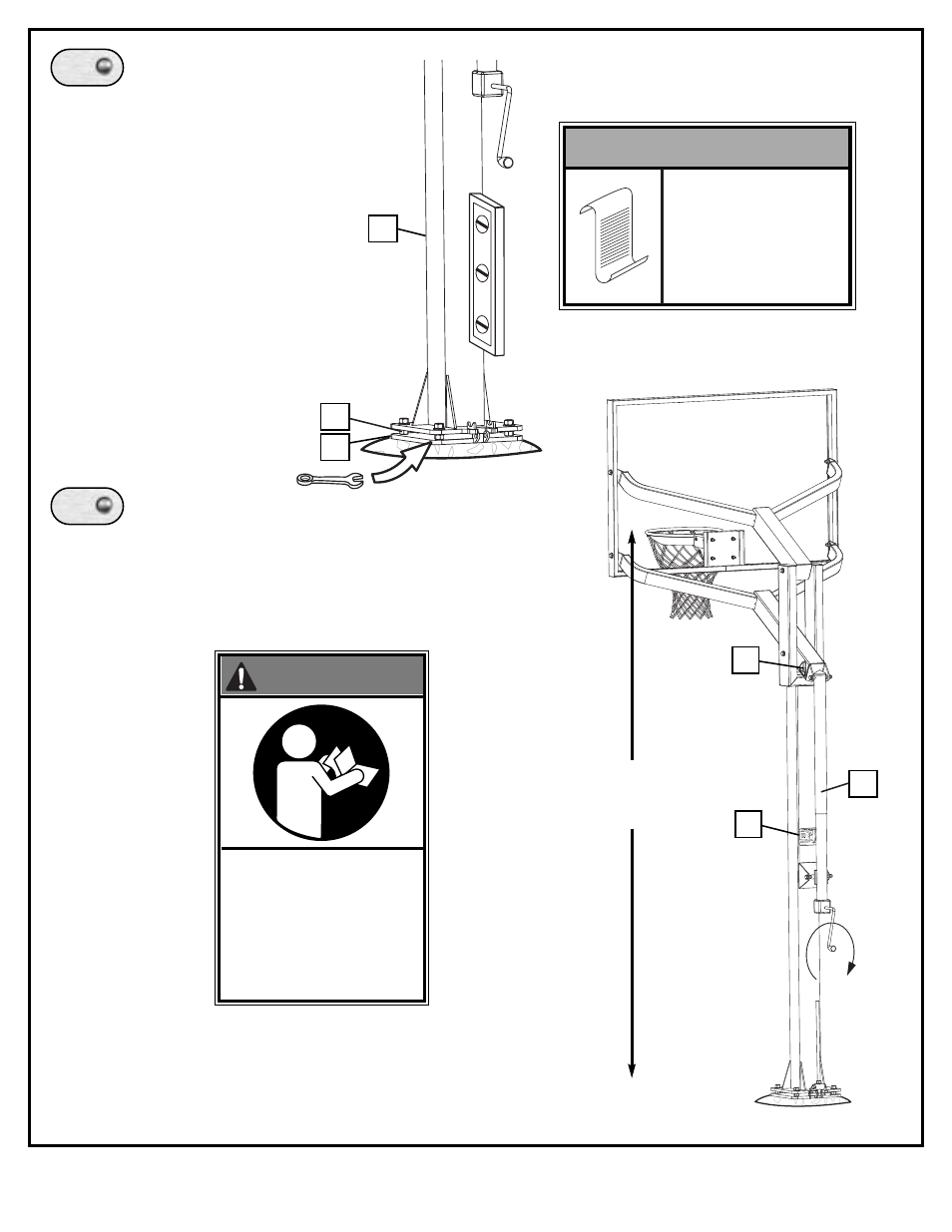 Warning | Spalding M88724C User Manual | Page 18 / 19