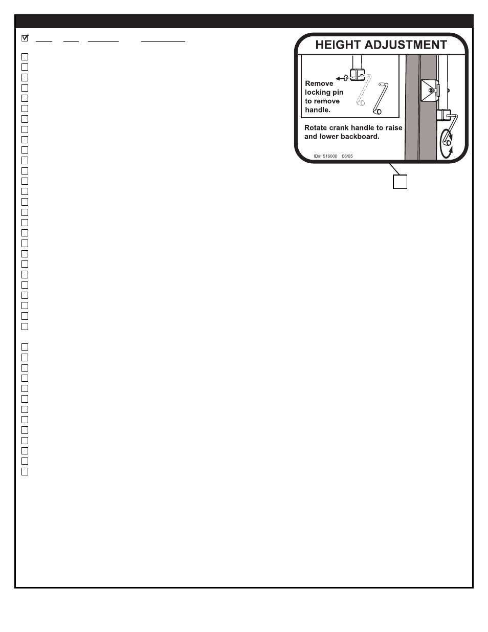 Parts list | Spalding M88724C User Manual | Page 3 / 19