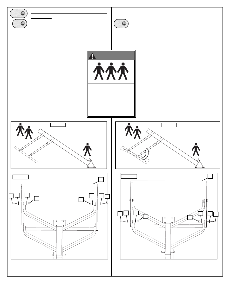 Warning | Spalding M867SF12 User Manual | Page 11 / 17