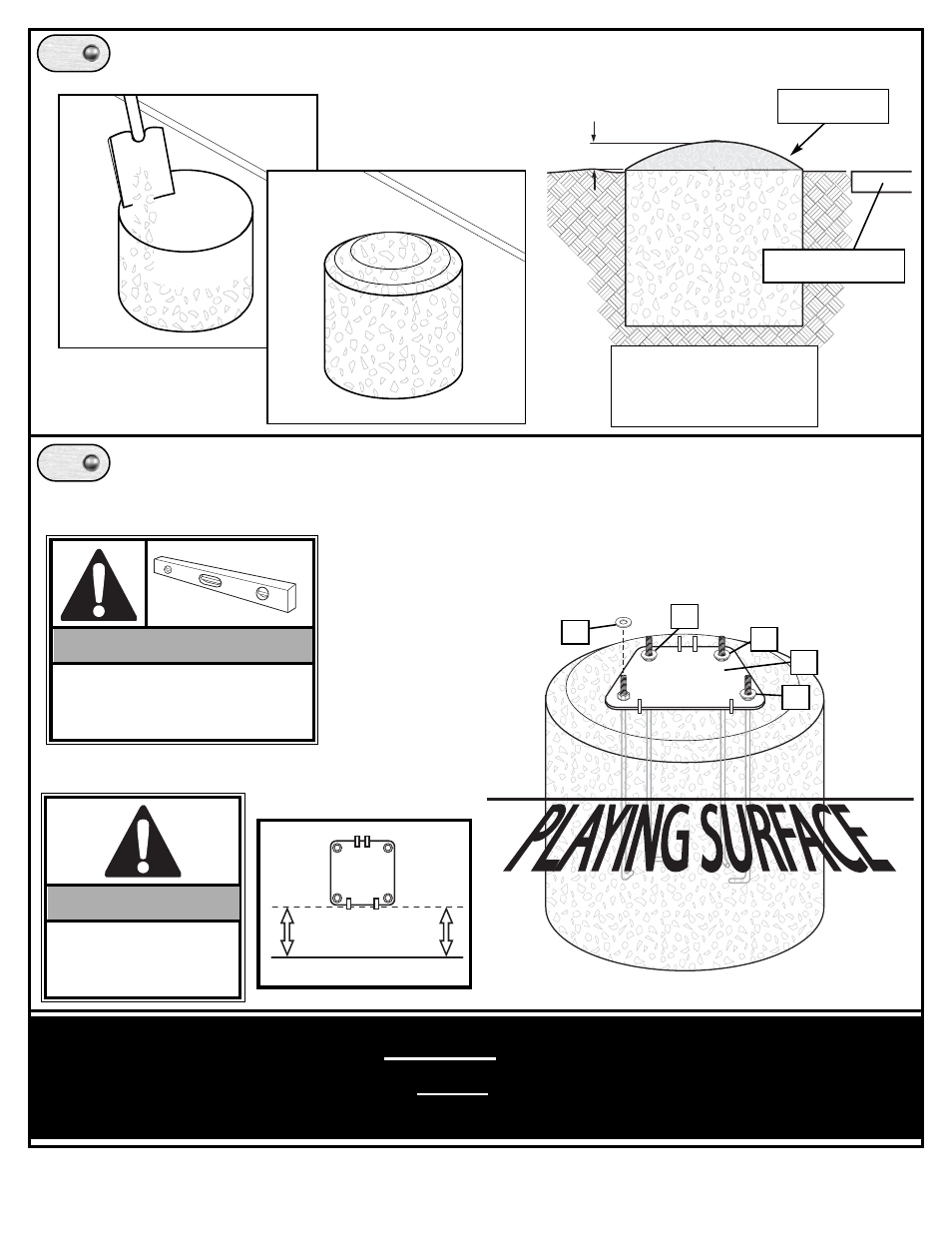 Important, Side view | Spalding M867SF12 User Manual | Page 6 / 17
