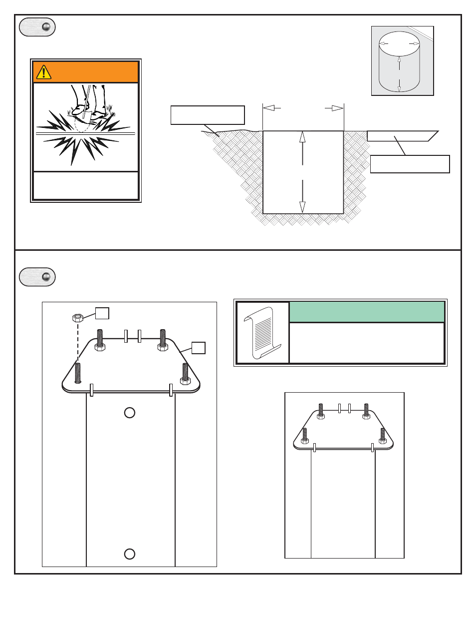 Warning | Spalding M8860411 User Manual | Page 5 / 20