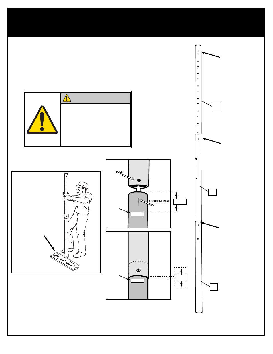 Important, Caution | Spalding M5800142 User Manual | Page 8 / 27
