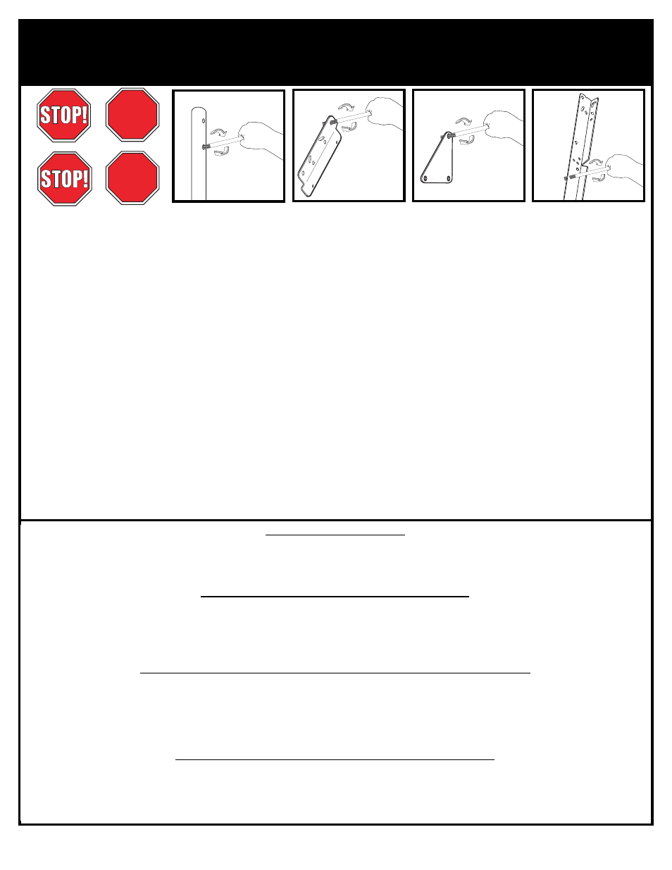 Halt, Alto! alto | Spalding M8811241 User Manual | Page 7 / 46