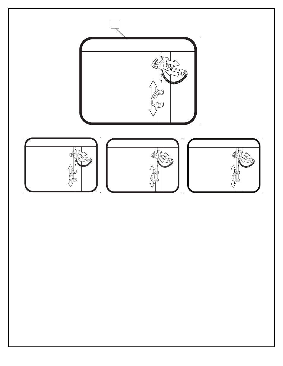 Height adjustment, Ajuste de la altura, Höheneinstellung | Réglage de la hauteur | Spalding M8811241 User Manual | Page 9 / 46