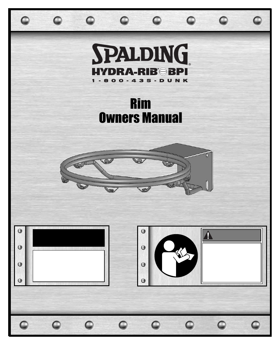 Spalding M415571 User Manual | 2 pages