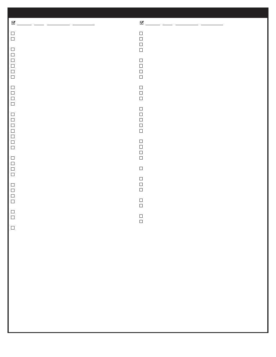 Lista de piezas - vea el identificador de herraje | Spalding M8809341 User Manual | Page 43 / 49