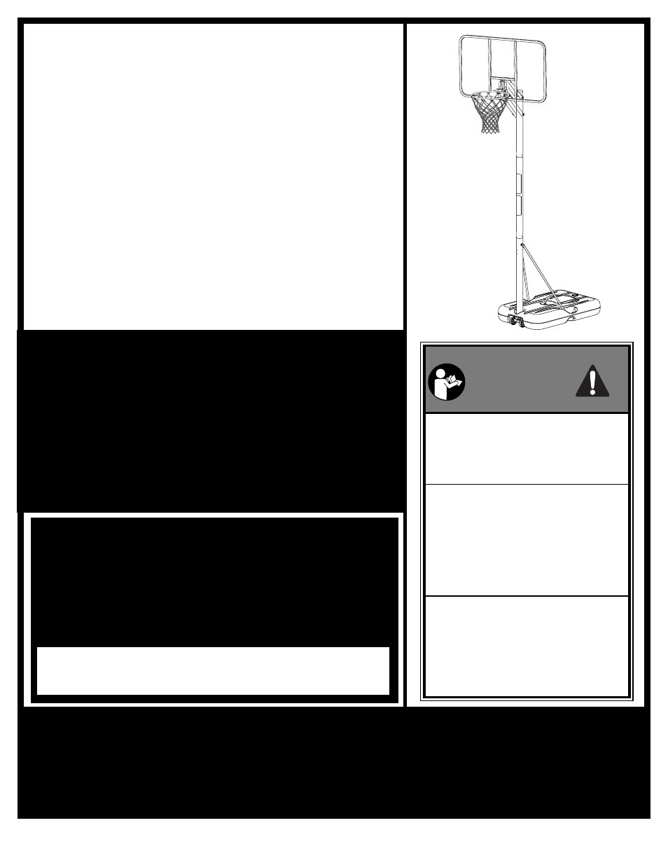 Gebrauchsanleitung für tragbare systeme, Manual del propietario del sistema portátil, Système portable - manuel de l'utilisateur | Spalding M770134 User Manual | Page 2 / 32