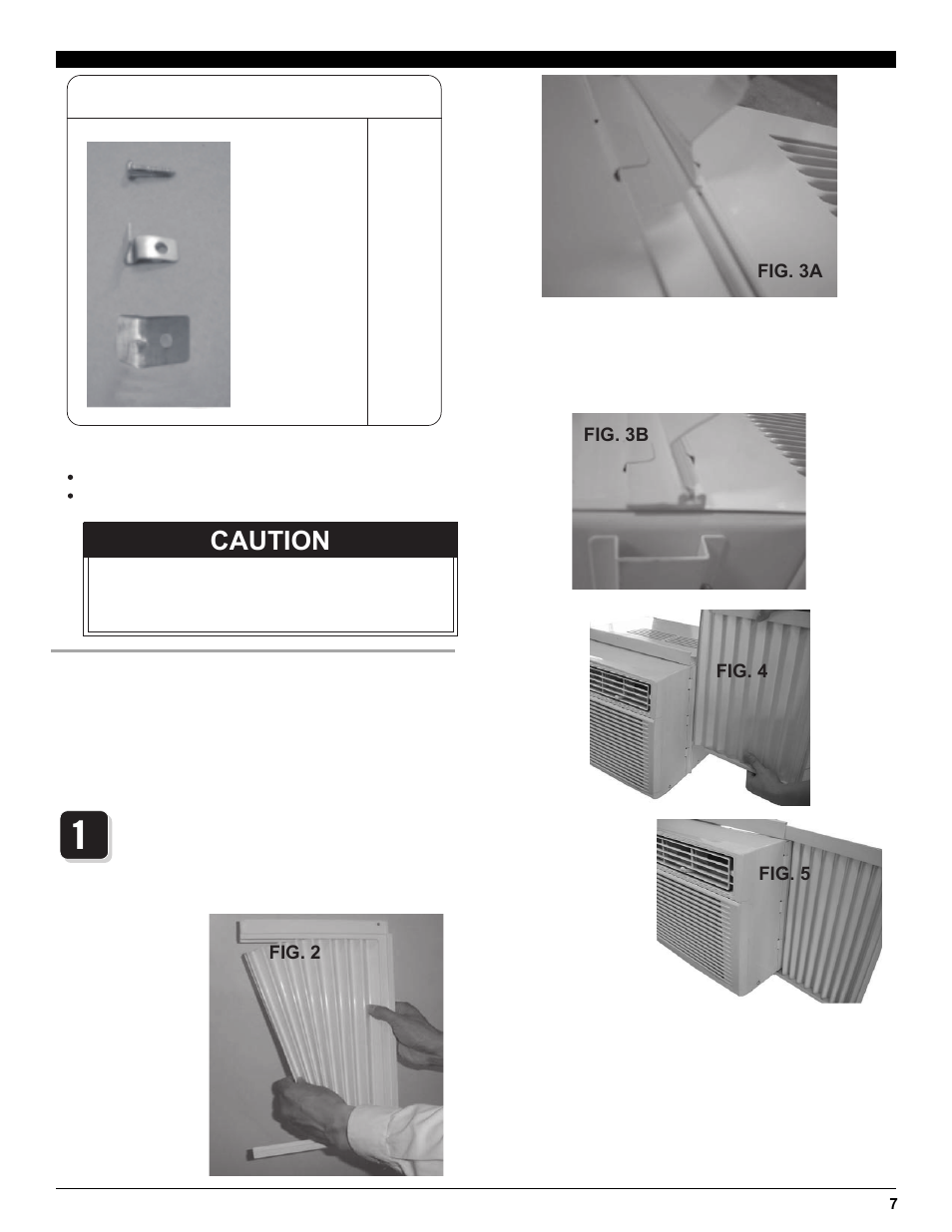 Mounting hardware, Caution, How to install | Soleus Air Electroni Window Air Conditioner GM-WAC-10ESE-C User Manual | Page 8 / 20