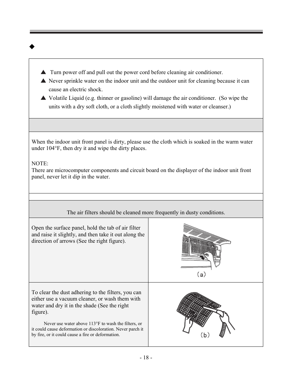 Care and maintenance | Soleus Air KFHHP-12-OD User Manual | Page 20 / 26