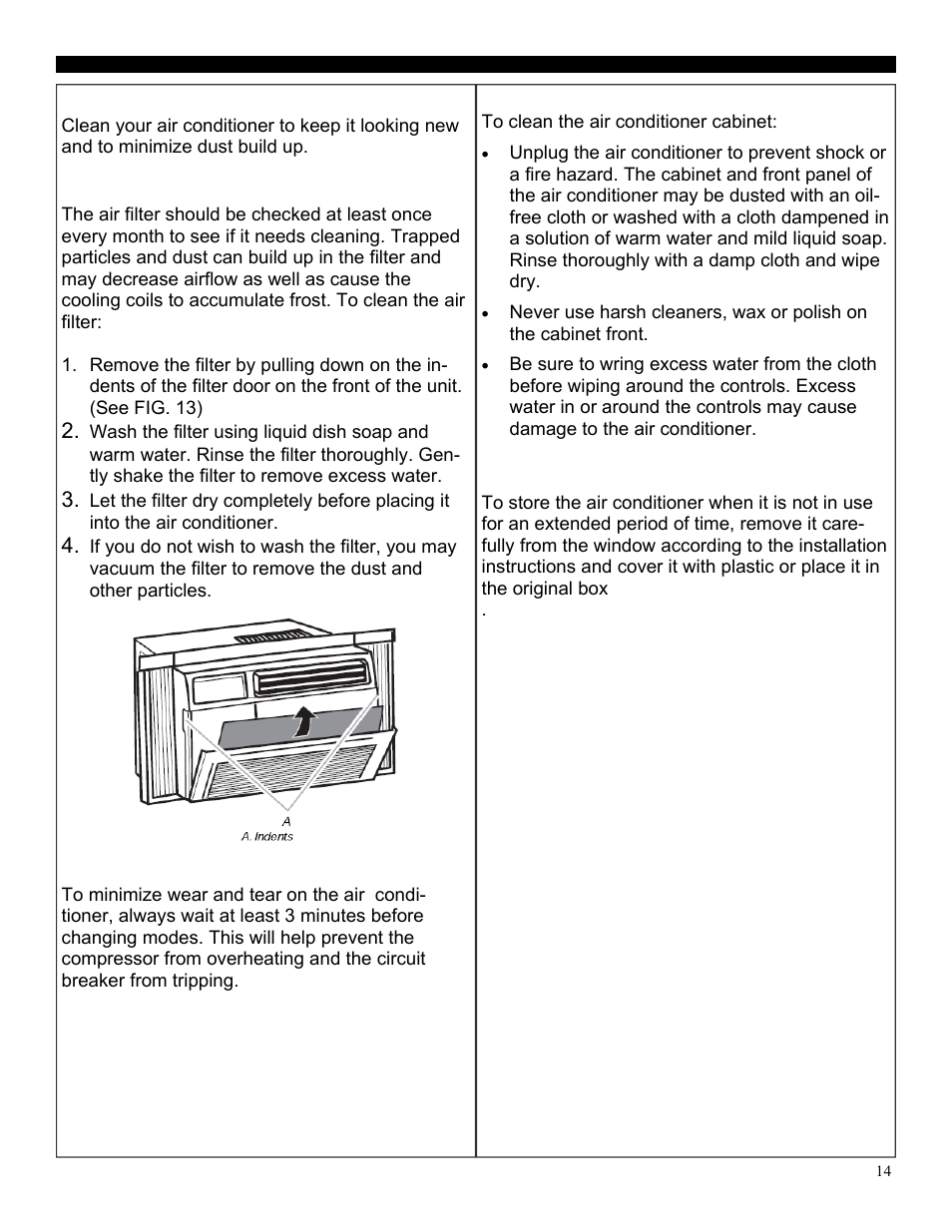 Soleus Air Electric Window Air Conditioner GM-WAC-06ESE-C User Manual | Page 15 / 20
