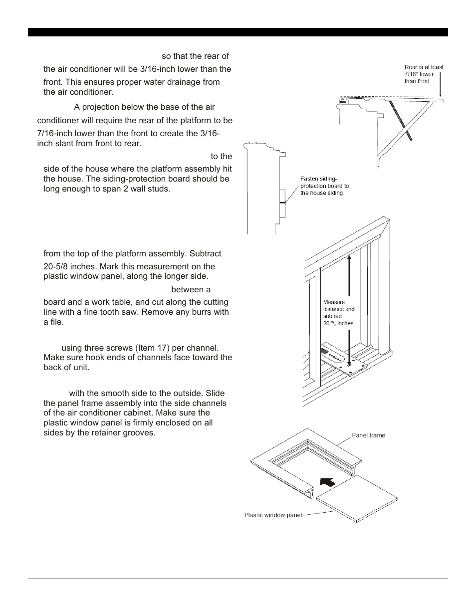 Installation—casement | SoleusAir SG-CAC-10SE User Manual | Page 12 / 23