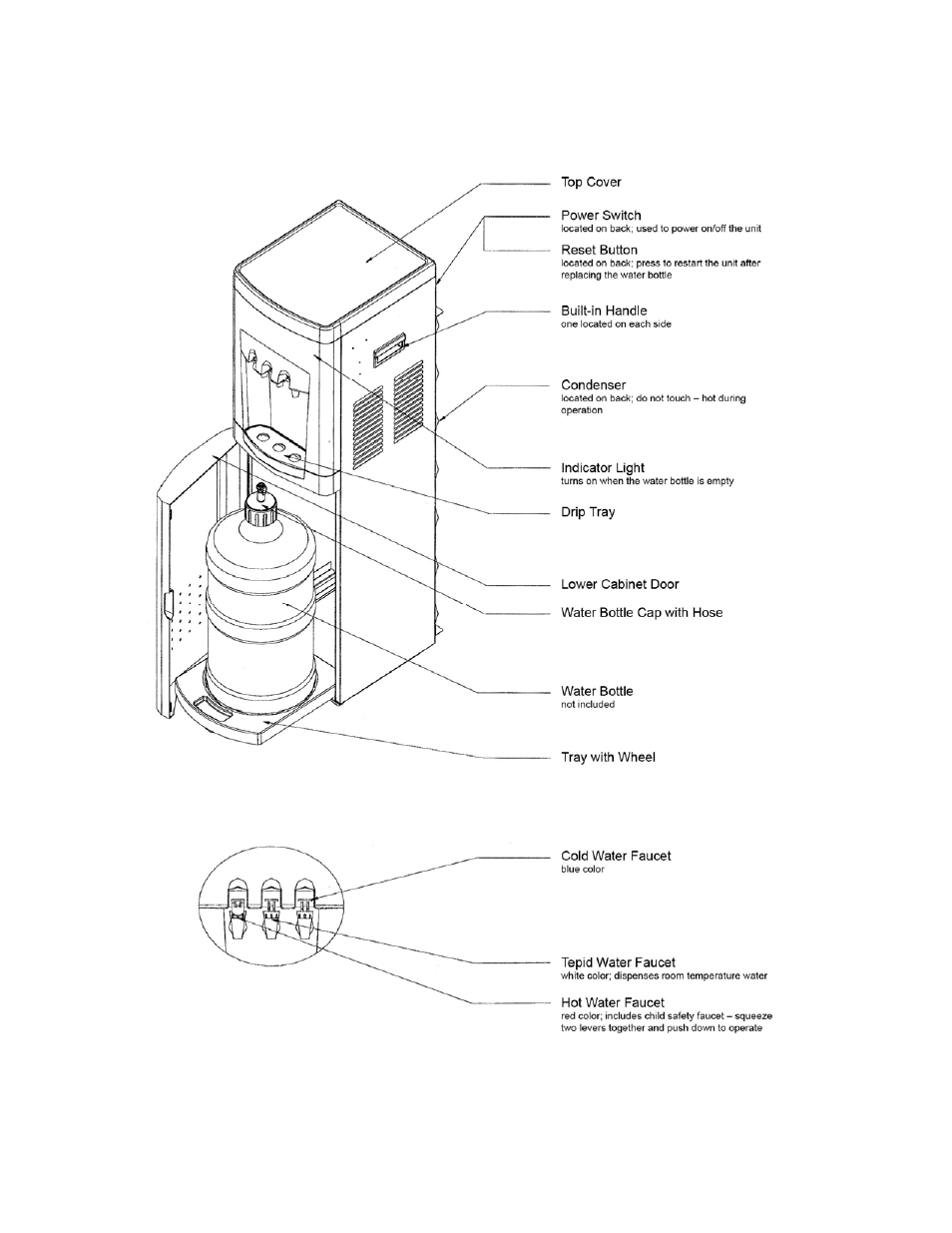 Product diagram | Soleus Air Aqua Sub MW-59 User Manual | Page 4 / 9