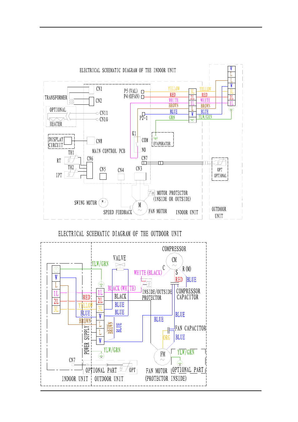 Electrical schematic diagram | Soleus Air KFTHP-24 User Manual | Page 13 / 27