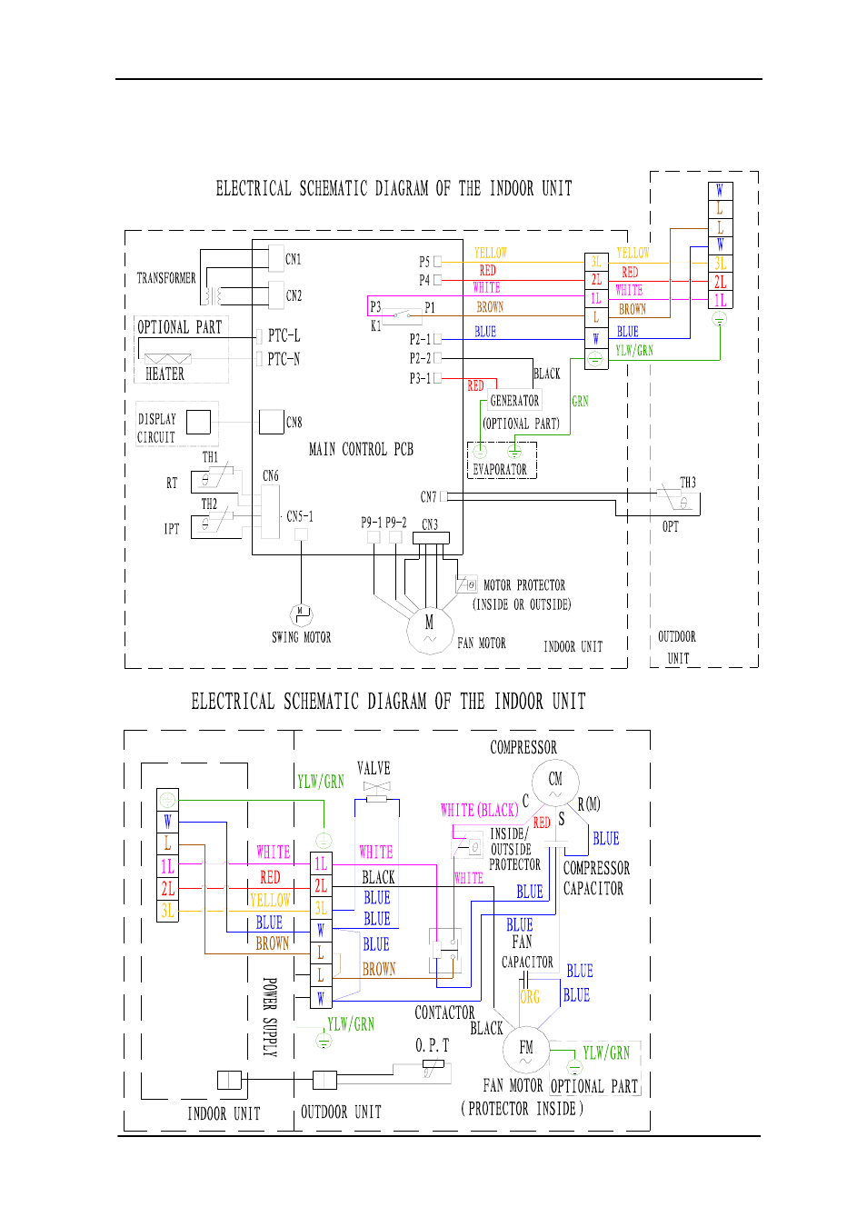 Electrical schematic diagram | Soleus Air KFTHP-24 User Manual | Page 15 / 27