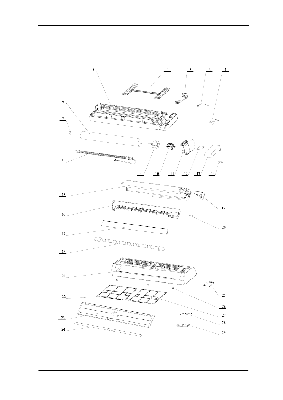 Explosion view | Soleus Air KFTHP-24 User Manual | Page 16 / 27