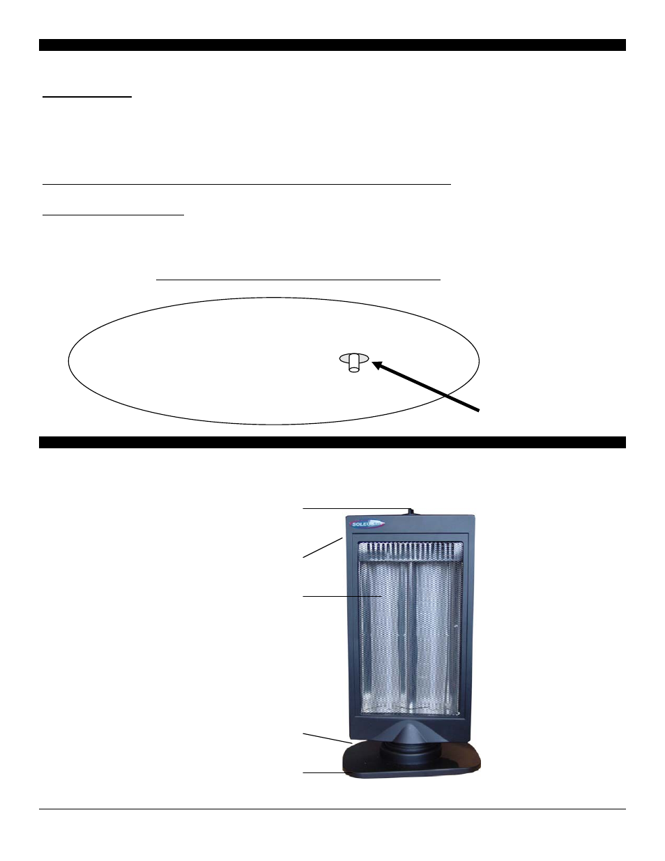 Product diagram, Safety features | Soleus Air HR3-08-21 User Manual | Page 4 / 7