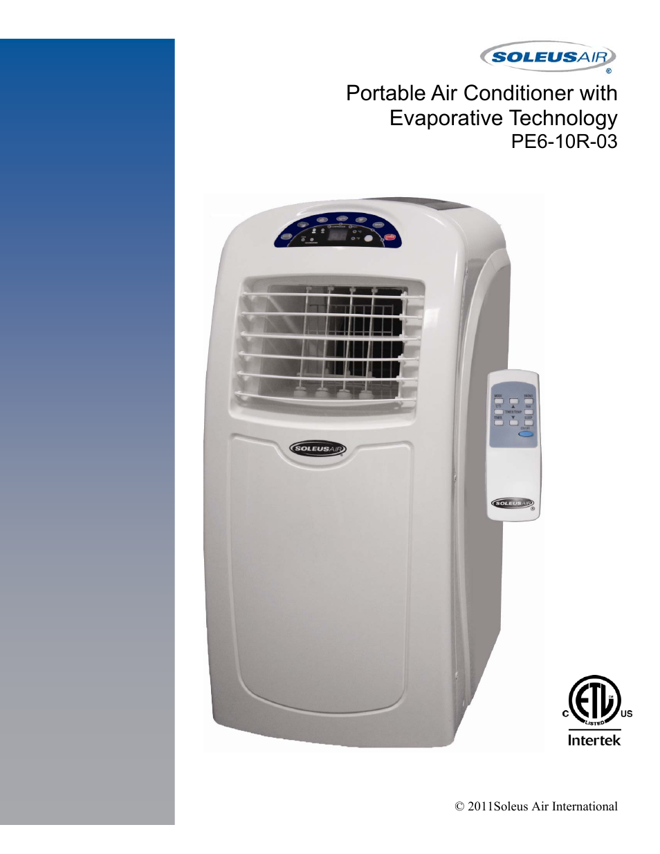 SoleusAir PE6-10R-03 User Manual | 14 pages