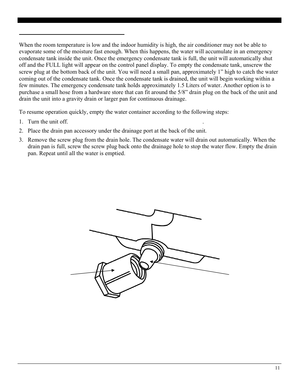 Condensate evaporation | SoleusAir PE6-10R-03 User Manual | Page 11 / 14