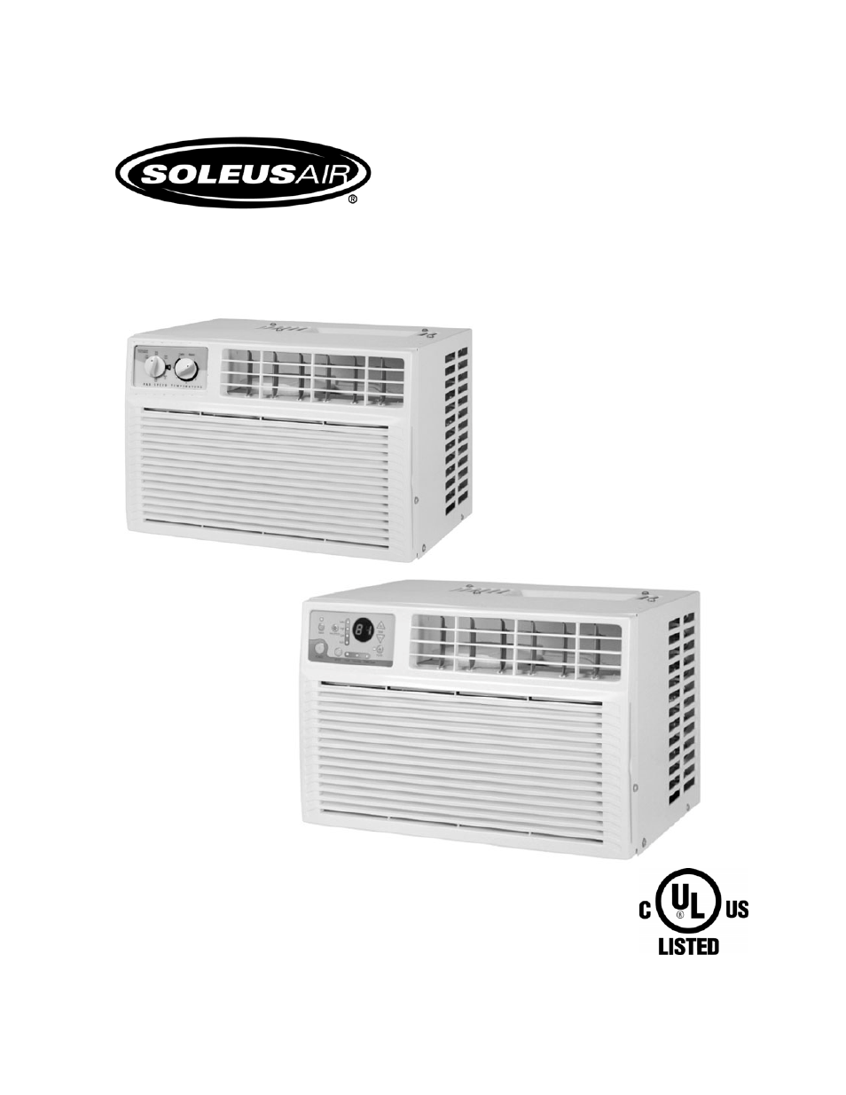 Soleus Air KC-25U User Manual | 14 pages