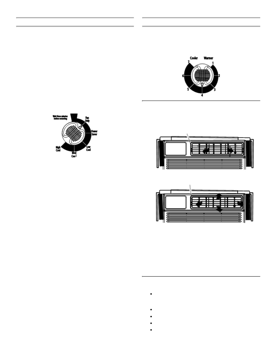 Changing air direction, Normal sounds | Soleus Air KC-25U User Manual | Page 11 / 14