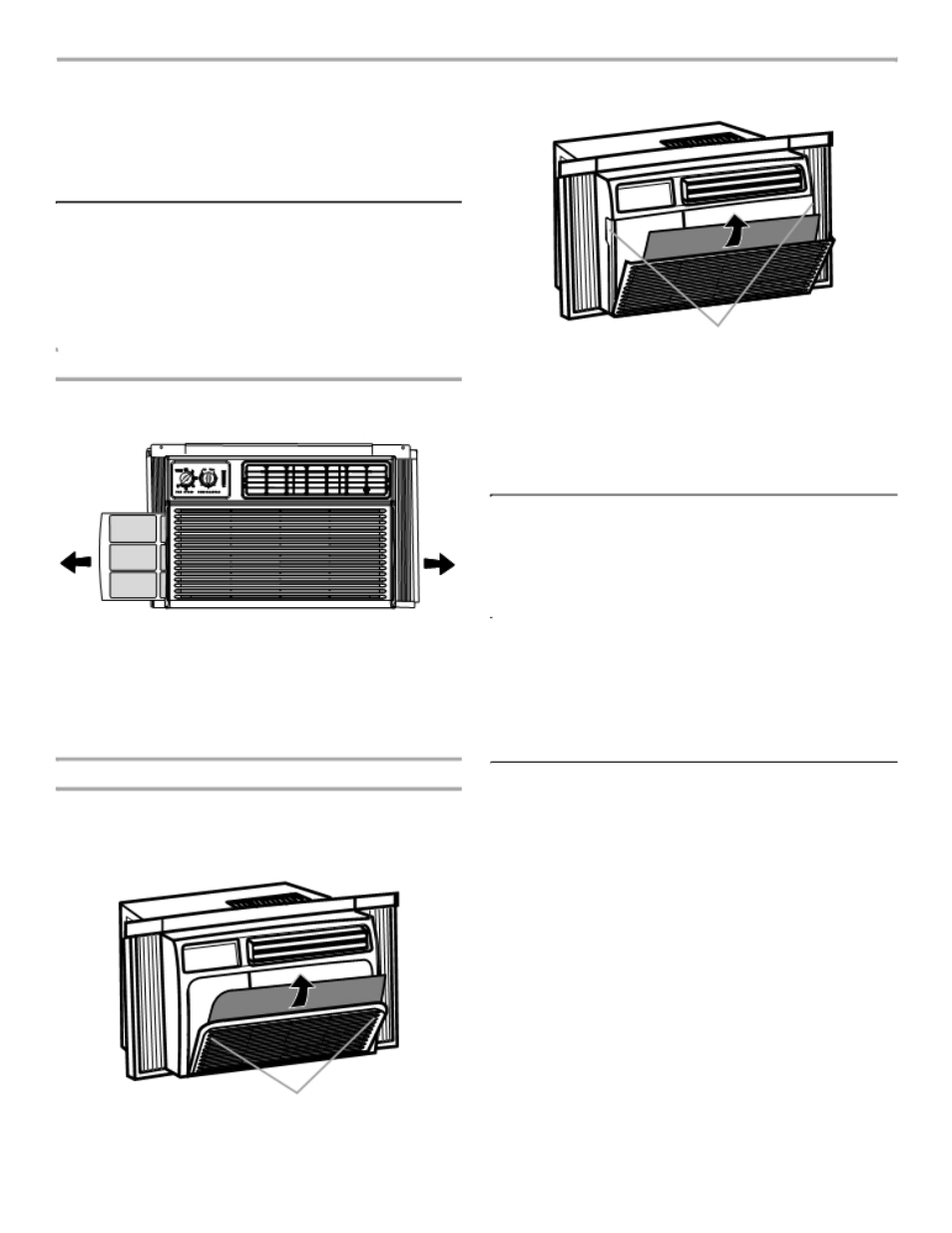 Air conditioner care, Cleaning the air filter, Cleaning the front panel | Repairing paint damage, Annual maintenance | Soleus Air KC-25U User Manual | Page 12 / 14