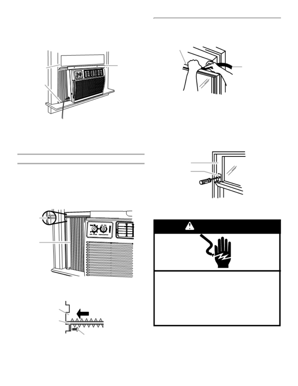 Warning, Complete installation | Soleus Air KC-25U User Manual | Page 7 / 14