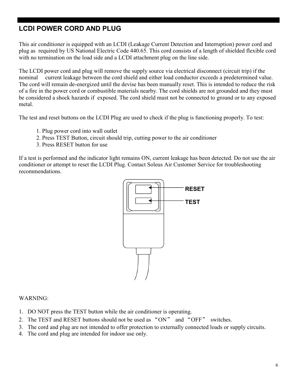 Soleus Air PH3-10R-03 User Manual | Page 6 / 16