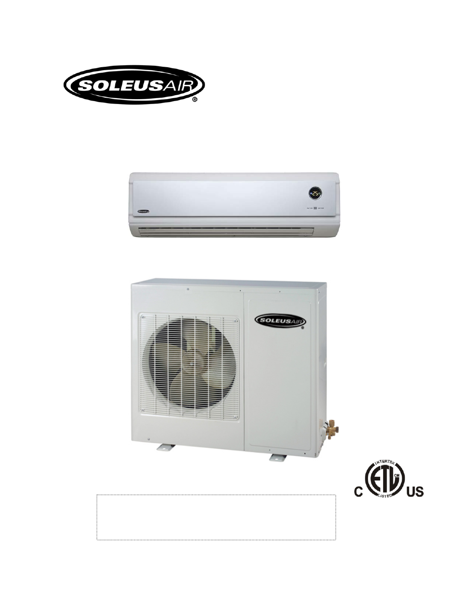 Soleus Air KFHHP-18-ID User Manual | 26 pages