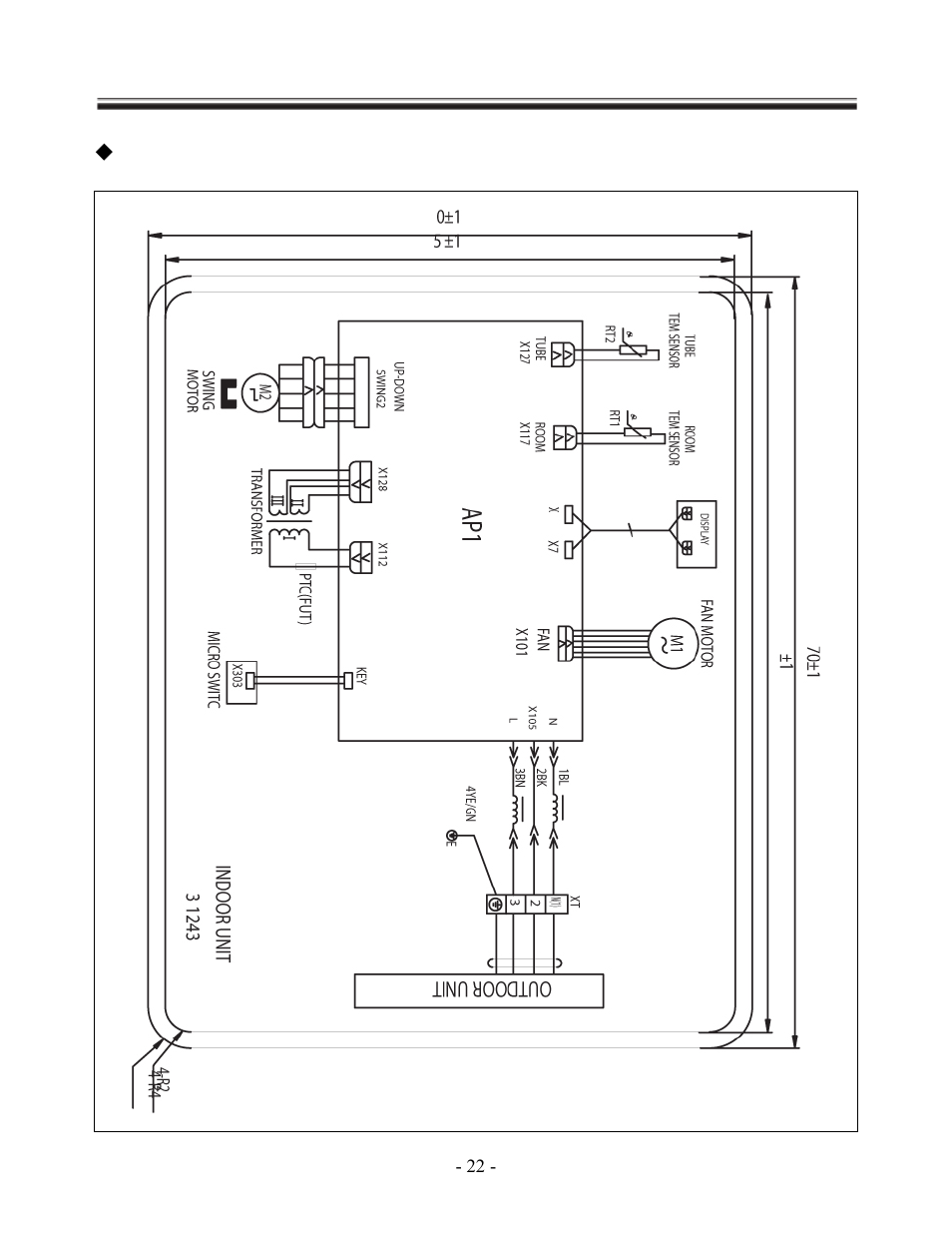 Electrical schematic diagram | Soleus Air KFHHP-18-ID User Manual | Page 24 / 26