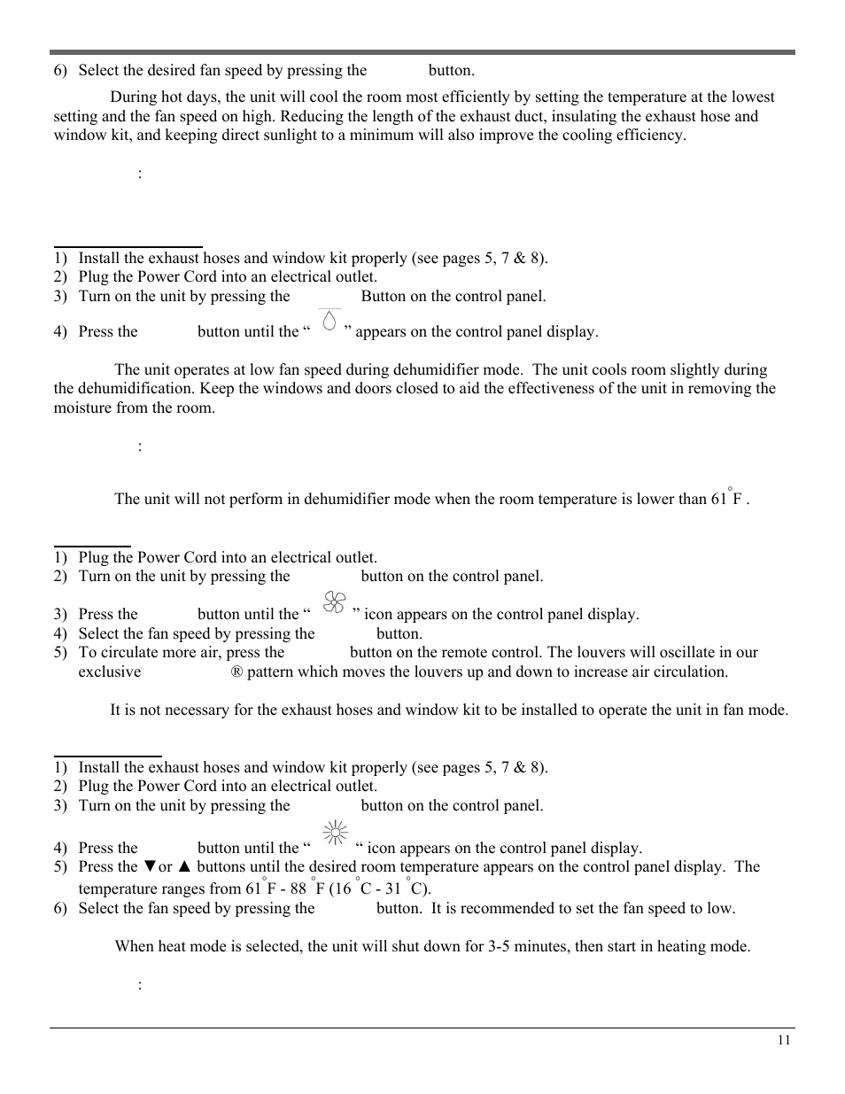 Soleus Air PA1-14R-32 User Manual | Page 11 / 18