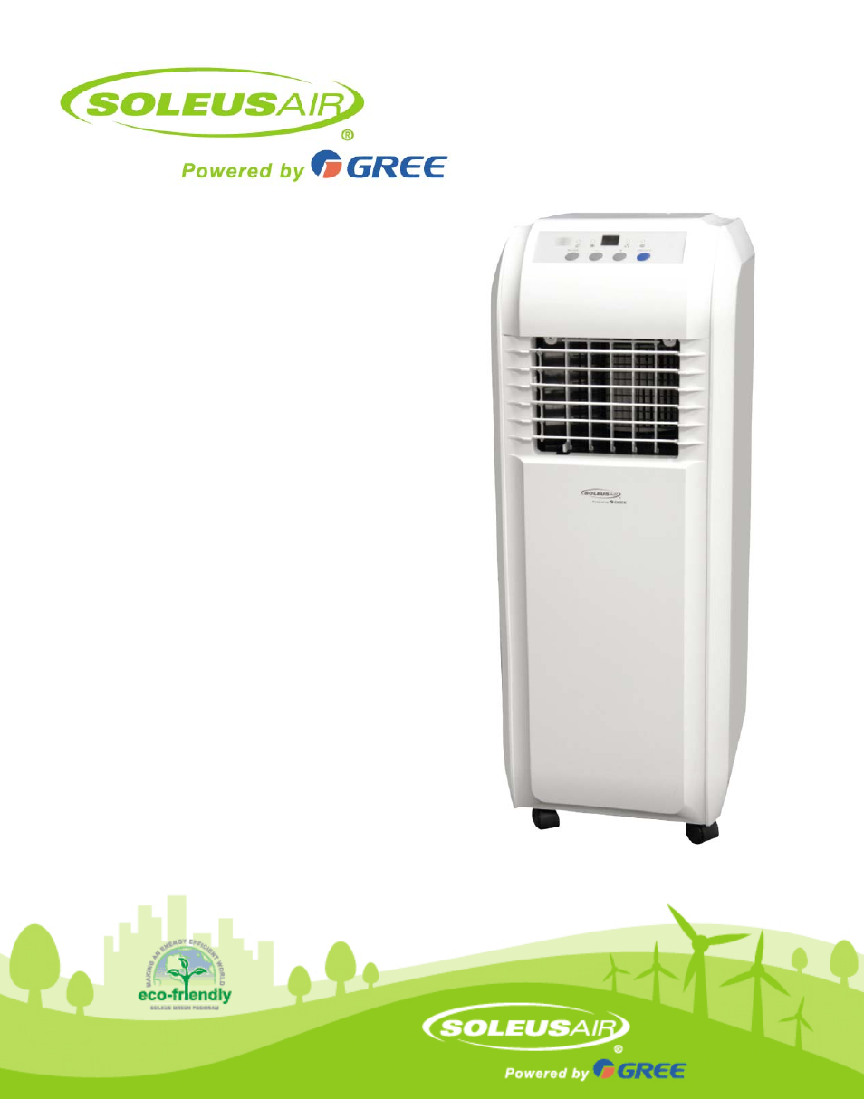 Soleus Air SG-PAC-08E4 User Manual | 15 pages