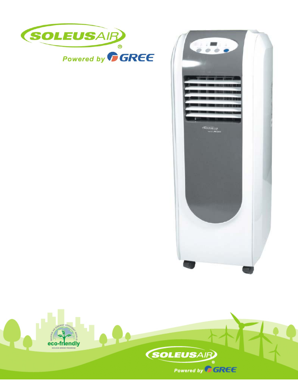 Soleus Air SOLEUSAIR SG-PAC-10E5 User Manual | 15 pages