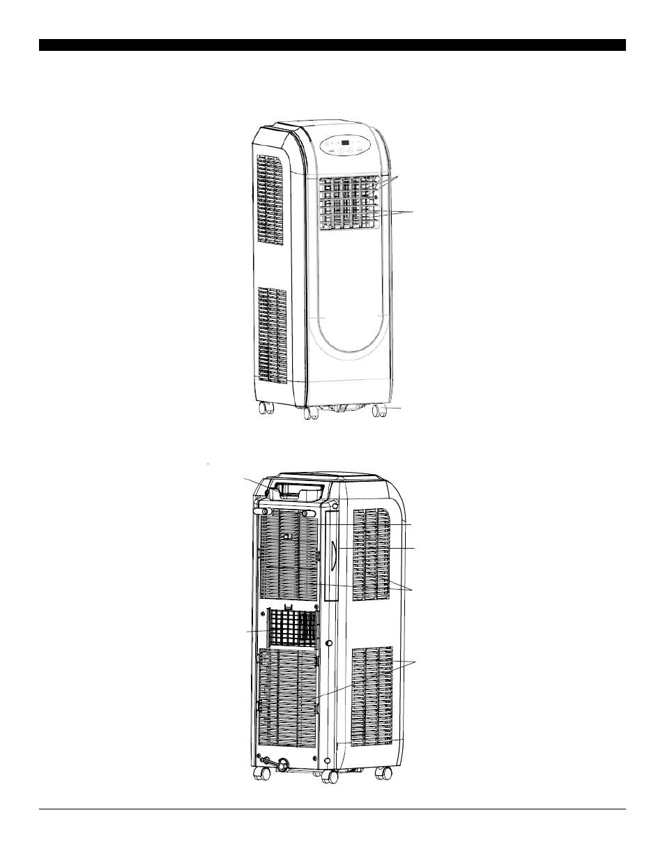 Product diagram | Soleus Air SOLEUSAIR SG-PAC-10E5 User Manual | Page 5 / 15