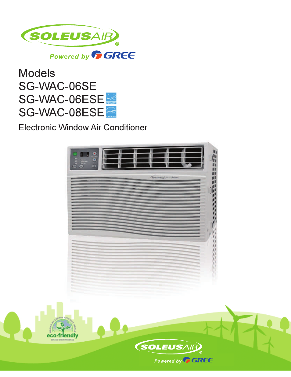 SoleusAir SG-WAC-06ESE User Manual | 16 pages