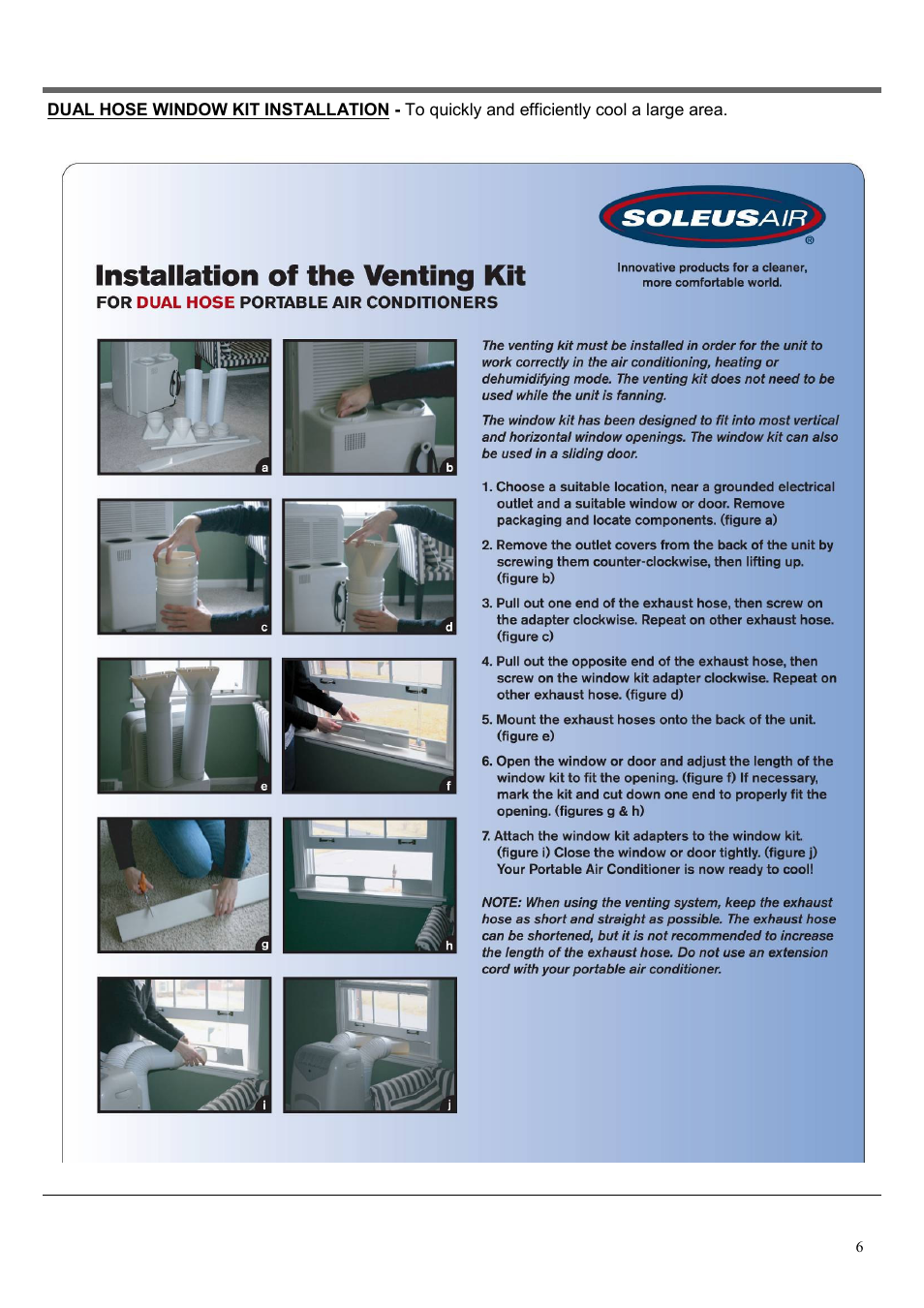Soleus Air PH4-12R-01 User Manual | Page 6 / 16