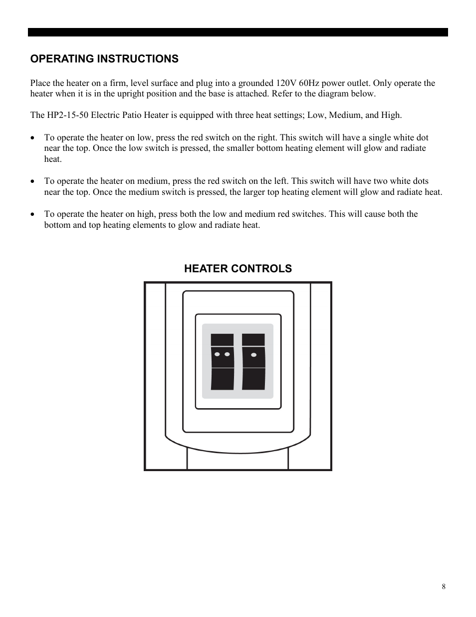 SoleusAir HP2-15-50 User Manual | Page 8 / 10