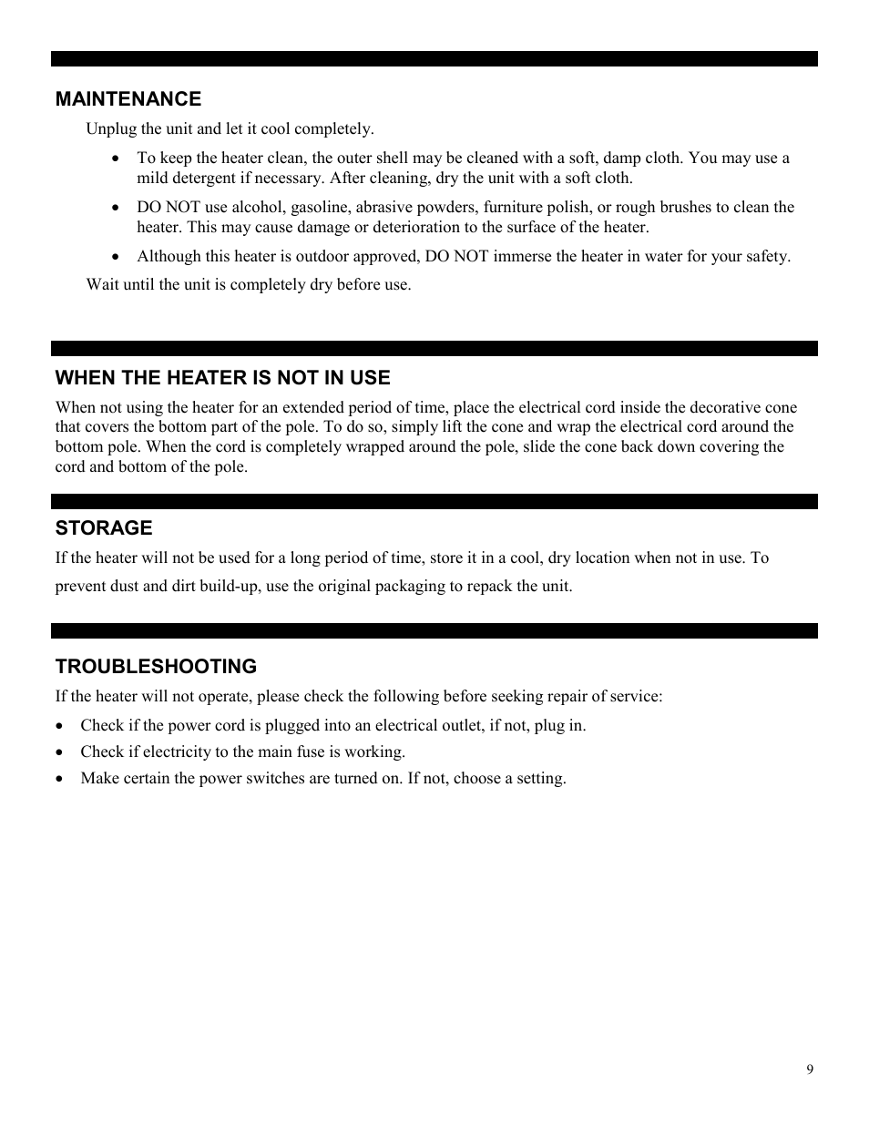 SoleusAir HP2-15-50 User Manual | Page 9 / 10