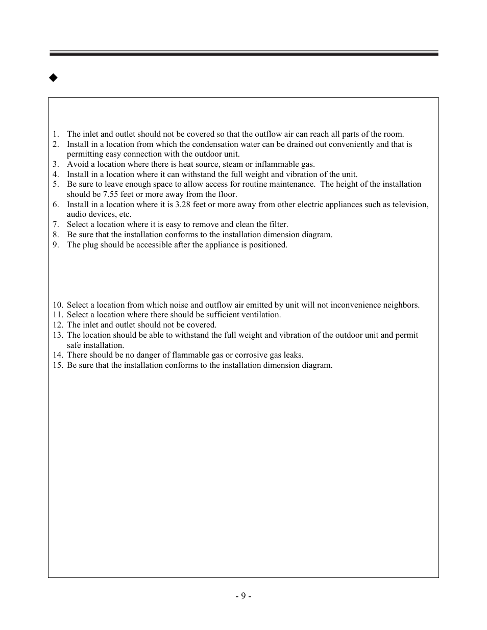 Installation | Soleus Air KFHIP-09-OD User Manual | Page 11 / 26