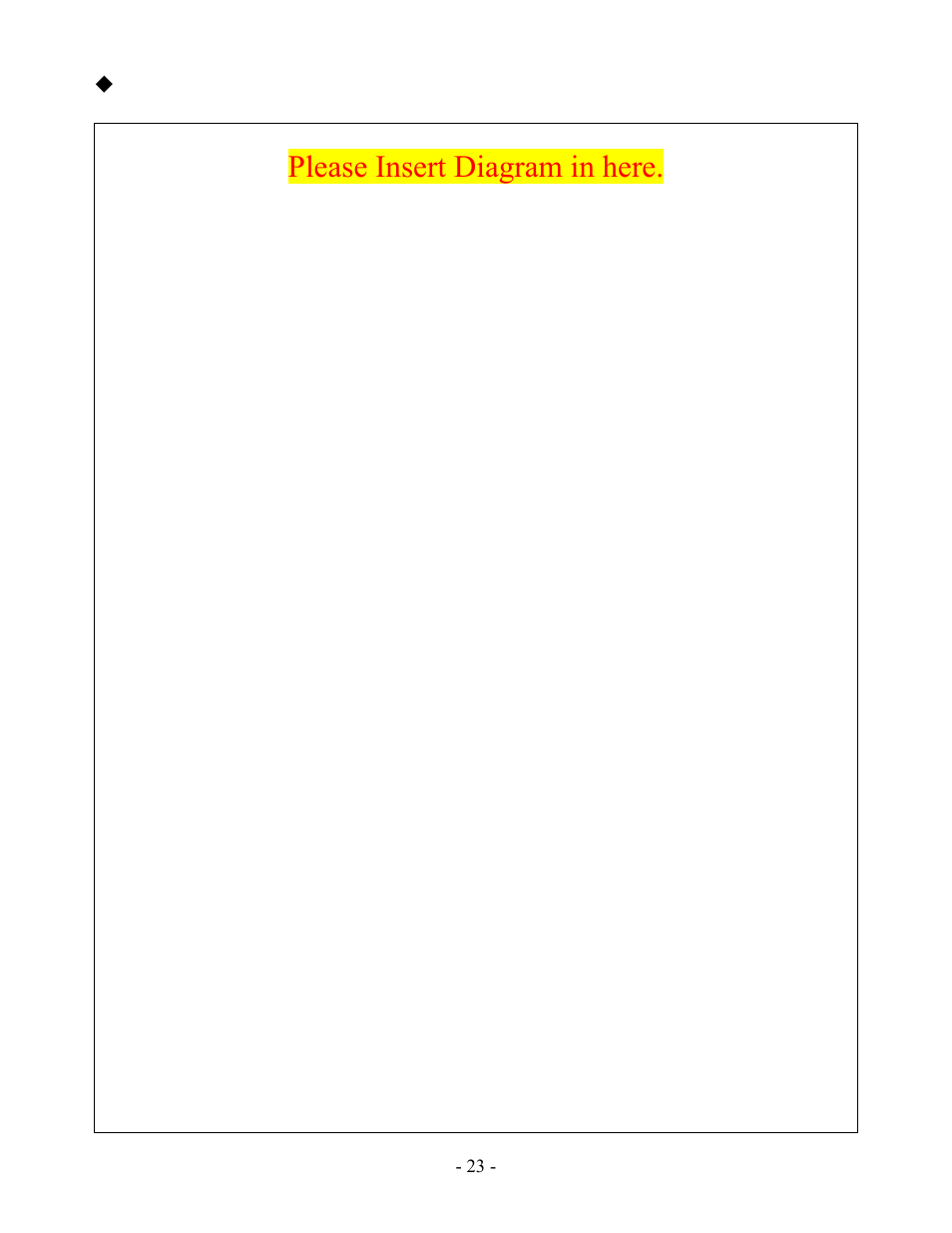 Please insert diagram in here | Soleus Air KFHIP-09-OD User Manual | Page 25 / 26