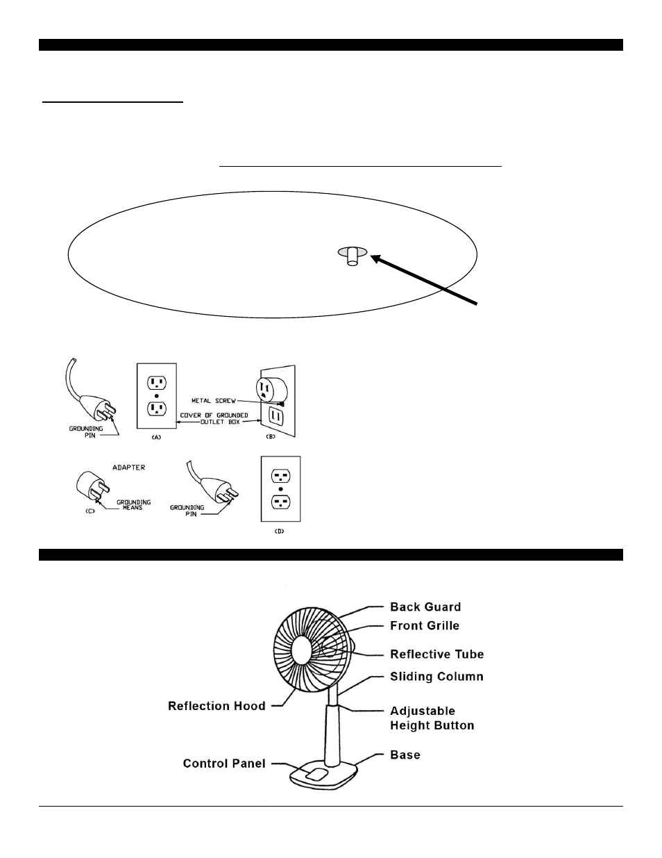Product diagram, Safety features | Soleus Air HR1-08R-21 User Manual | Page 4 / 9