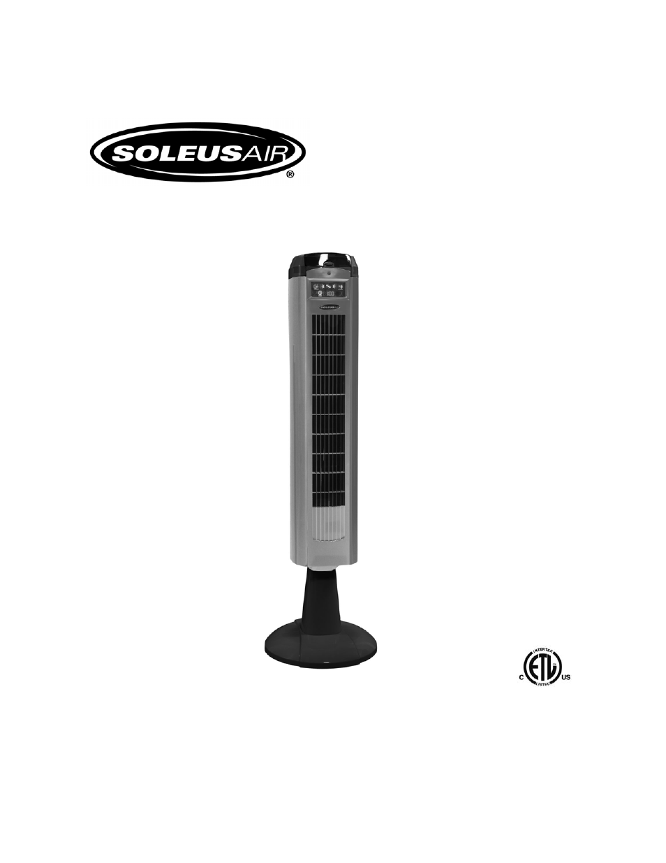 Soleus Air FC1-38R-21 User Manual | 7 pages