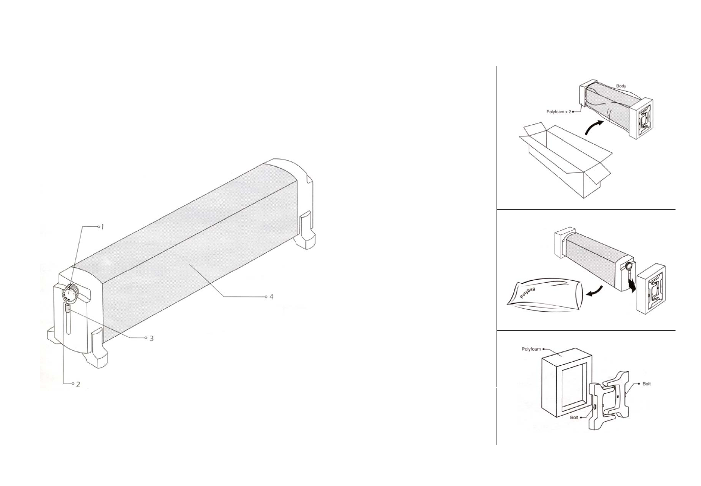 Remove packaging | Soleus Air HGW-203 User Manual | Page 2 / 6