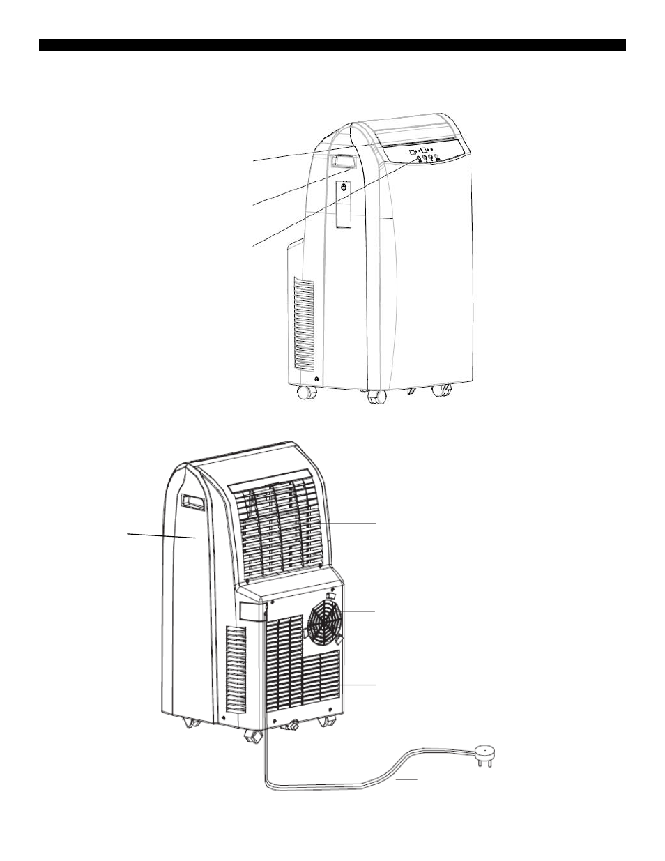 Product diagram | SoleusAir SG-PAC-12E1HP User Manual | Page 5 / 16