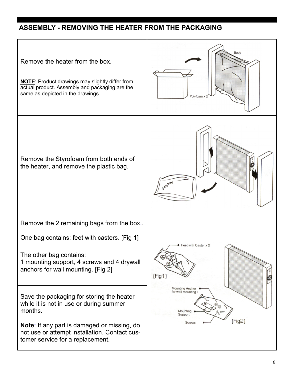 Soleus Air HGW-308R User Manual | Page 6 / 11