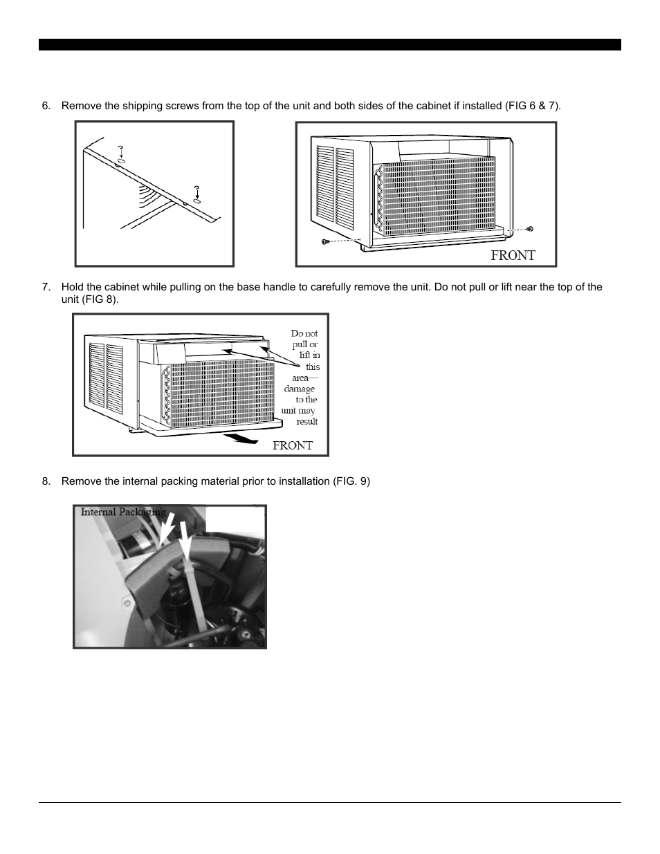 Soleus Air Electronic Window Air Conditioner SG-WAC-25ESE-C User Manual | Page 8 / 21