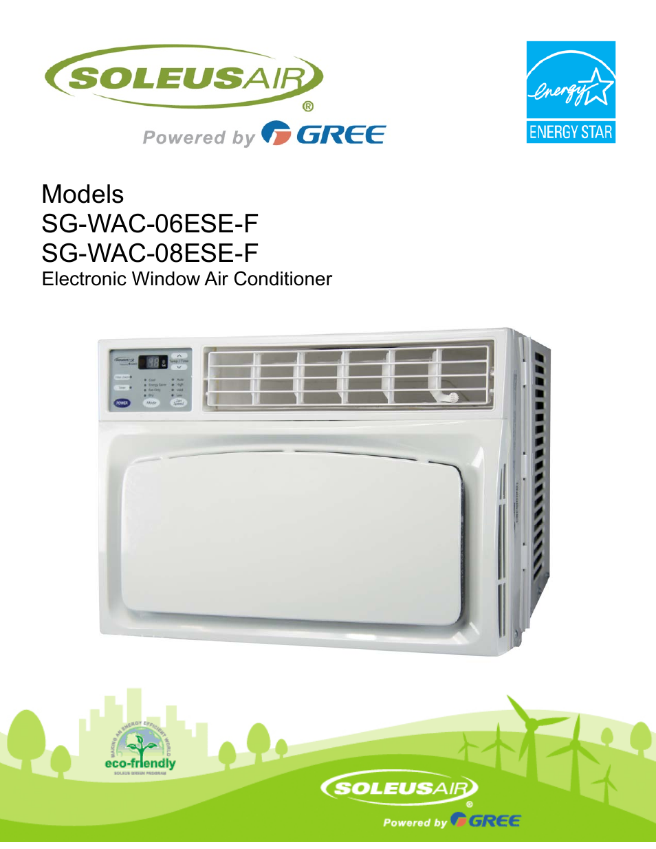 SoleusAir G-WAC-06ESE-F User Manual | 17 pages