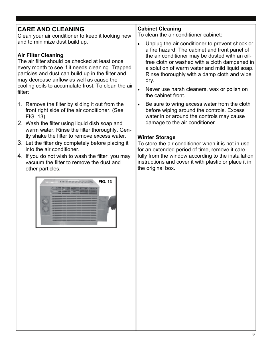 SoleusAir SG-WAC-05SM User Manual | Page 9 / 12