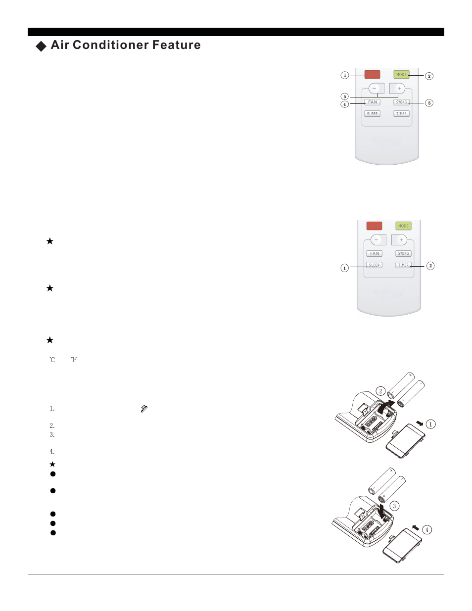 Air conditioner features(continued) | Soleus Air SG-TTW-10HC User Manual | Page 10 / 18