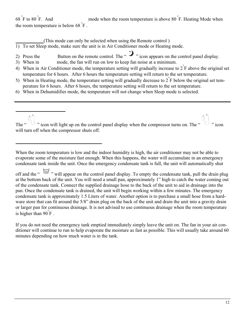 SoleusAir PH5-13R-35D User Manual | Page 12 / 16