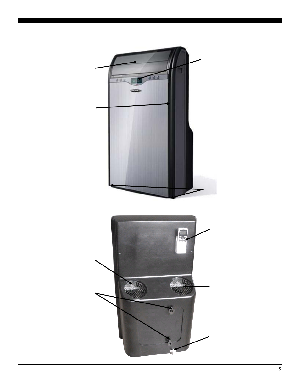 Product diagram | SoleusAir PH5-13R-35D User Manual | Page 5 / 16